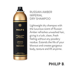 Load image into Gallery viewer, 260ml / 8.8 fl oz / Net Wt. 6 oz / 172 Grams Russian Amber Imperial Dry Shampoo