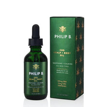 Load image into Gallery viewer, 2 fl oz/60ml CBD Scalp + Body Oil