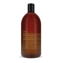 Load image into Gallery viewer, Refill Soap Anise Patchouli 33.8 fl oz Plastic Bottle