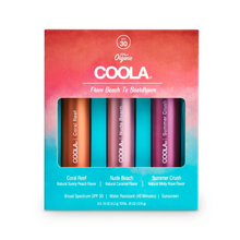 Load image into Gallery viewer, Mineral Lip Trio: Summer Crush, Coral Reef, Nude Beach