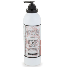 Load image into Gallery viewer, CHARCOAL ROSE 18oz LOTION