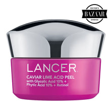 Load image into Gallery viewer, Caviar Lime Acid Peel with Glycolic Acid 10% + Phytic Acid 10% + Retinol 1.7 fl.oz. jar