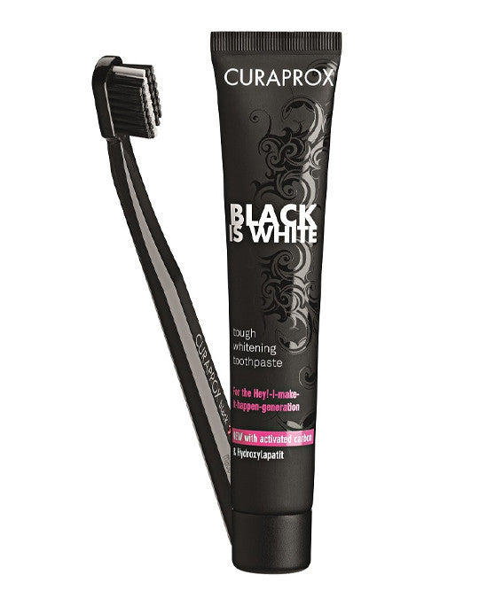 BLACK IS WHITE CHARCOAL TOOTHPASTE