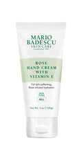 Load image into Gallery viewer, Rose Hand Cream With Vitamin E Tube 3 Oz.