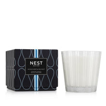 Load image into Gallery viewer, OCEAN MIST & SEA SALT 3-Wick Candle 21.2 oz