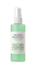Load image into Gallery viewer, Facial Spray W/Aloe, Cucumber & Green Tea 4 Oz.
