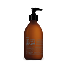 Load image into Gallery viewer, Liquid Marseille Soap Anise Patchouli 10 oz Glass Btl