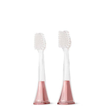 Load image into Gallery viewer, Zina45™ Sonic Pulse Toothbrush Chrome Rose Gold Replacement Heads (2 pack)
