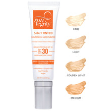 Load image into Gallery viewer, Suntegrity® 5 in 1 Natural Moisturizing Face Sunscreen - TINTED - FAIR
