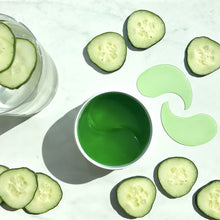 Load image into Gallery viewer, Cucumber Hydra-Gel Eye Patches