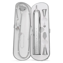 Load image into Gallery viewer, Zina45™ Sonic Pulse Toothbrush Chrome Silver with Case