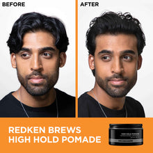 Load image into Gallery viewer, Brew High Hold Pomade 3.4Oz