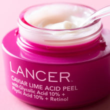 Load image into Gallery viewer, Caviar Lime Acid Peel with Glycolic Acid 10% + Phytic Acid 10% + Retinol 1.7 fl.oz. jar