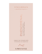 Load image into Gallery viewer, Phenomenal Organic Tan Infused Clothes 16 pack