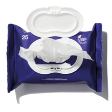 Load image into Gallery viewer, Make-up remover biodegradable wipes with soothing cornflower 25 wipes