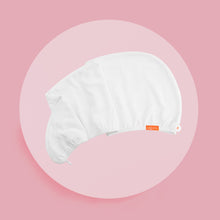 Load image into Gallery viewer, AQUIS Rapid Dry Waffle Hair Turban 10 x 30 Blush