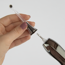 Load image into Gallery viewer, Zina45™ Sonic Pulse Toothbrush Chrome Charcoal Replacement Polishing Head