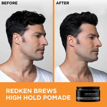 Load image into Gallery viewer, Brew High Hold Pomade 3.4Oz