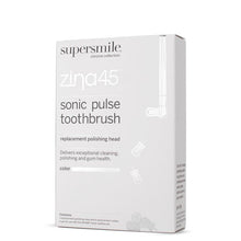 Load image into Gallery viewer, Zina45™ Sonic Pulse Toothbrush Chrome Silver Replacement Polishing Head