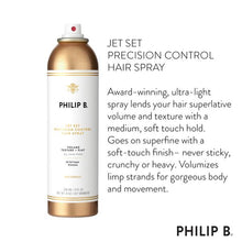 Load image into Gallery viewer, 260 ml / 9 fl oz / Net Wt. 8 oz / 227 Grams Jet Set Precision Control Hair Spray