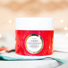 Load image into Gallery viewer, 16oz Sugar Peppermint Sugar Scrub