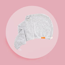 Load image into Gallery viewer, AQUIS Rapid Dry Waffle Hair Turban 10 x 30 Blush