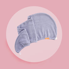 Load image into Gallery viewer, AQUIS Rapid Dry Waffle Hair Turban 10 x 30 Blush