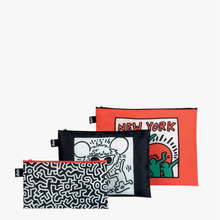 Load image into Gallery viewer, Keith Haring New York Zip Pockets
