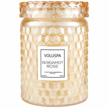 Load image into Gallery viewer, Bergamot Rose Large Jar Candle
