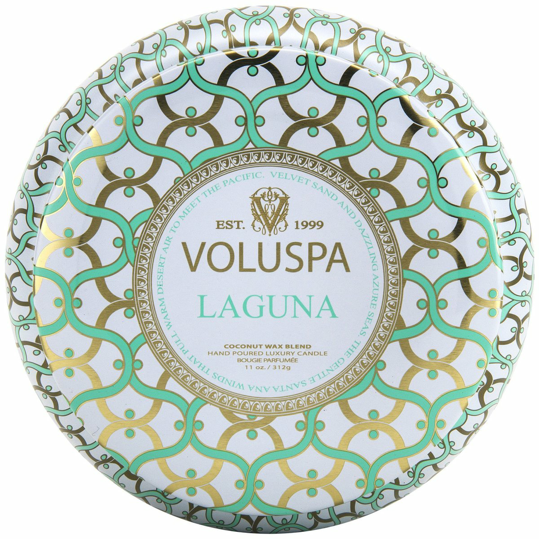 Laguna 2 Wick Maison Tin Candle