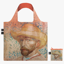 Load image into Gallery viewer, Van Gogh Self-Portrait With Straw Hat Bag
