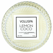 Load image into Gallery viewer, Lemon Coco Macaron Candle
