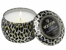 Load image into Gallery viewer, Crisp Champagne Petite Tin Candle
