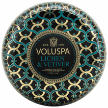 Load image into Gallery viewer, Lichen &amp; Vetiver 2 Wick Maison Tin Candle
