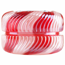 Load image into Gallery viewer, Crushed Candy Cane Macaron Candle
