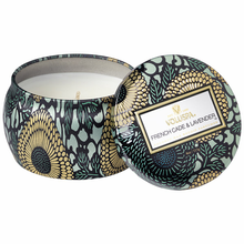 Load image into Gallery viewer, French Cade Lavender Petite Tin Candle
