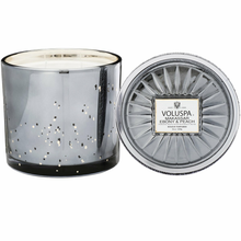 Load image into Gallery viewer, Makassar Ebony &amp; Peach 3 Wick Grande Maison Candle
