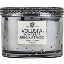 Load image into Gallery viewer, Makassar Ebony &amp; Peach Corta Maison Candle
