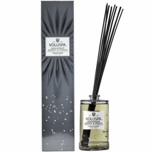 Load image into Gallery viewer, Makassar Ebony &amp; Peach Reed Diffuser
