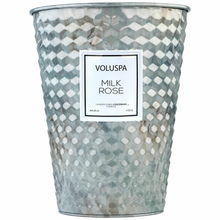 Load image into Gallery viewer, Milk Rose 2 Wick Tin Table Candle
