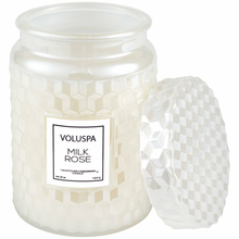 Load image into Gallery viewer, Milk Rose Large Jar Candle
