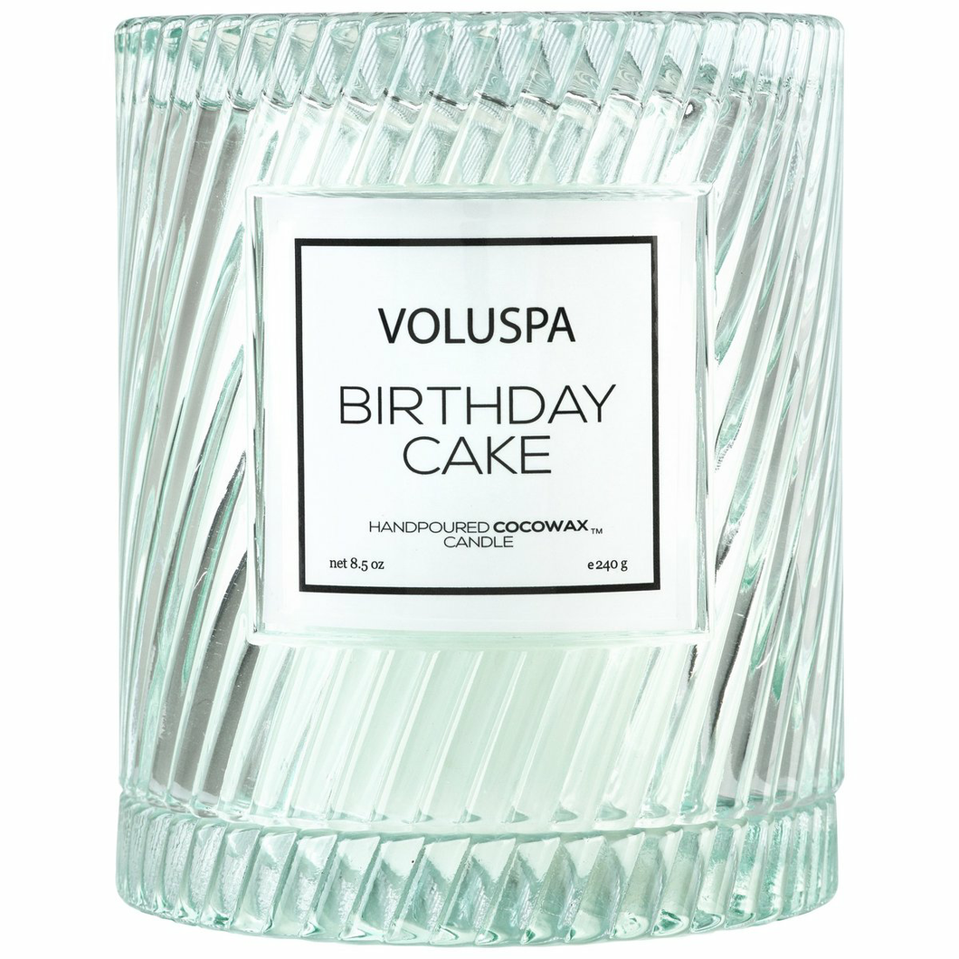 Birthday Cake Cloche Candle