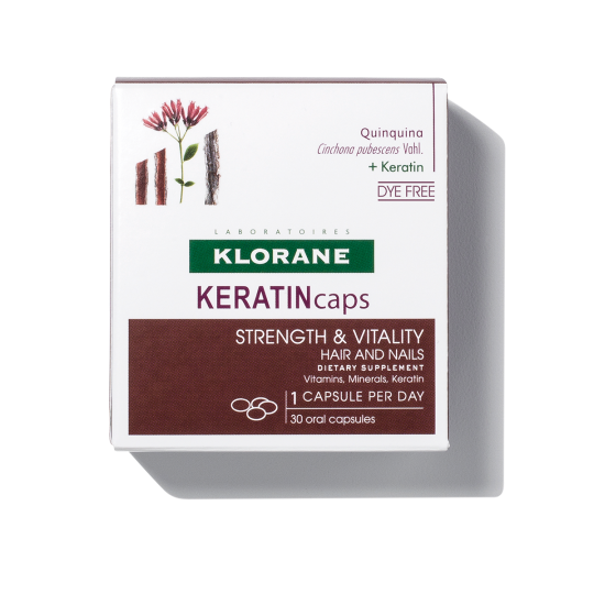 KeratinCaps Dietary Supplements 30 capsules- dye free30 capsules