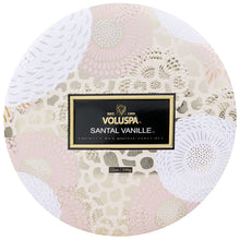 Load image into Gallery viewer, Santal Vanille 3 Wick Tin Candle
