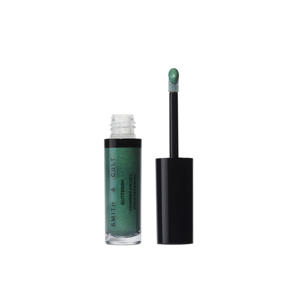 GLITTERISH Shimmer Lip Veil- Emerald