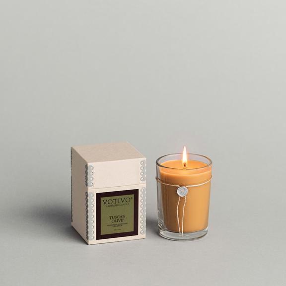 6.8 oz Aromatic Candle Tuscan Olive