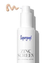 Load image into Gallery viewer, Zincscreen 100% Mineral Lotion SPF 40, 1.7 fl. oz.
