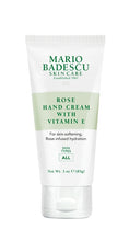 Load image into Gallery viewer, Rose Hand Cream With Vitamin E  Tube 3 Oz.
