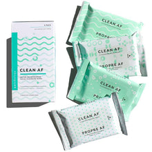 Load image into Gallery viewer, Clean AF Facial Cleansing Wipes (1-Pack)
