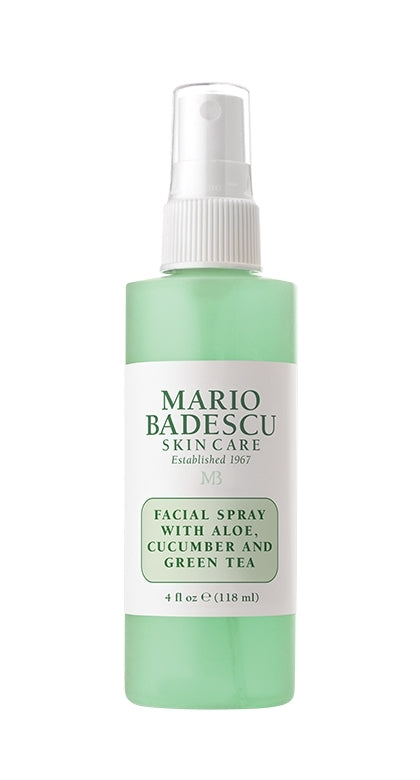 Facial Spray W/Aloe, Cucumber & Green Tea 4 Oz.
